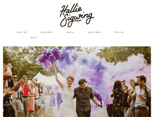 Tablet Screenshot of halliesigwing.com